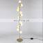 Home standing Decorative Ball Lighting Indoor floor Lamp Contemporary simple luxury gold wrought iron floor lamp