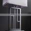 Good choose square shape cheap iron table bedside lamp classic for hotel home