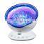 Custom logo OEM christmas Music Baby Night Light Ocean Wave Starry sky led star projector night light