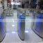 Professional Automatic Gym Door Turnstile Flap Barrier Gate Security Access Control Gym Turnstile Gate with Swing SZQ203A