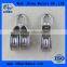 Hot sale stainless steel wire rope pulley,single sheave swivel pulley