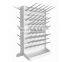 double faced laboratory pp peg board, education draining rack