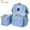 factory wholesale OEM polyester stylish mama diaper shoulder bag