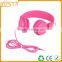 Best selling China wholesale bulk order fancy funny colourful headphone 2016