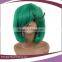 Short Green Synthetic Fiber Macross F-Ranka Wig Cosplay Wig