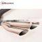 G class 350D exhaust tips for MB G-class W463 350D 2017y to B-style W463 exhaust tips silver tips