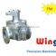 high pressure co2 cylinder ball valve and part handles