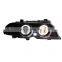 Angel eyes Tuning Head lamp For E46 318i 323i 320i 325i 330i 4 doors Angel Eyes 1998-2002