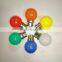 B22 plastic base of LED G45 color light bulb 1W E27 / B22 , PC cover , IP45 , CE & ROHS