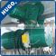20T wire rope motor hoist with electric trolley