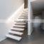 Interior Home House Customized Granite Floating Stairs Design
