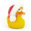 Christmas holiday gift eco friendly weighted floating mini yellow custom bulk rubber bath ducks for kids