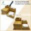 Bamboo Desk Organizer Pen Holder Wood Storage for Desk Accessories with 4 Interchangeable Holders for Home, and Office