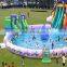 New arrival funny theme water park inflatable pool swimming pools