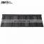 China Hot Sale Building Materials Black Metal Stone Coated Roofing Tile Low Price Roof Tiles Shingles