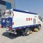 Foton 4x2 mini 6 wheel broom sweepers truck 2800 liters