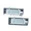 A Pair LED License Plate Light Lamp Assembly For Dacia Duster 2010