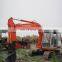 Японский б/у мини гусеничный экскаватор Hitachi EX60