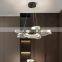 Postmodern Flower Shape Ceiling Chandelier Indoor Bedroom Nordic Modern Style Creative LED Pendant Light