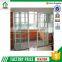 Wholesale PVC Sliding Door With Decorated Table Glass