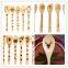 Christmas kitchen utensils burned/ bamboo cooking utensil set wholesale China