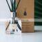 ENO private label custom 100ml clear round bottle aroma diffuser lavender home fragrance oil reed diffusers