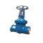 High quality high temperature butt welding gate valve high pressure power station gate valve