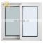 Safety Three Track with flyscreen double glazed simple design aluminum sliding window for residential