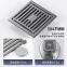 Gun gray invisible odor proof floor drain core stainless steel toilet bathroom long shower washing machine sewer artifact