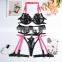 New Arrived  Black Color Lace Decorate Women Lingerie 2022 with Neck Ring and Leg Ring