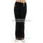 2543 Black Women Dance Long Pants, Down Pant, Women Down Pants