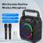 2024  sing karaoke system partybox karaoke machine with two wireless microphones S6