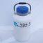 Mini Cryopreservation Aluminum Alloy Liquid Nitrogen Container of Laboratory Equipment Yds-10