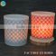 glass block print web design glass jars / containers for candle/ hand carved candle holders                        
                                                Quality Choice