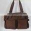 large waterproof handbag fashion brown handbag for men