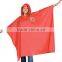 Hooded Waterproof PVC Poncho Material Rain Poncho