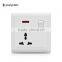 13A Wall Multi Outlet Socket 2016 Fashion Style