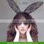 Halloween Costume Party Rabbit Bunny Ears Headband With Lace Eye Mask