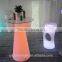PE Plastic Bar Table with LED light and remote control YXF-50120K