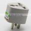 Universal Travel Power Plug to USA AC Plug adapter ( 3-pin ) electrical plug