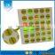 Custom small round 3D holograms security laser labels stickers