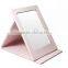 Foldable Desktop Pu Leather Standing Make UP Mirror