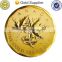 china wholesale coin Metal crafts old gold coin challenge coin cheap price