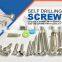 hex head self drilling screws