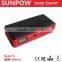 SUNPOW lithium battery 12v output voltage portable power bank portable jump starter