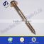 Certificated ISO 9001:2008 Manufacture Zinc Plated Wood Screw With Flange