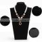 Elegant High Quality Velvet Jewelry Display Necklace Stand Supplier                        
                                                Quality Choice
