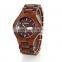 Hot sale factory price BEWELL wooden watch ,high quality with Japan movment