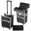 Professional Multifunction Artist Rolling Trolley Makeup Beauty Train Case