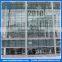 Heavy duty double glass routel for spider fittings